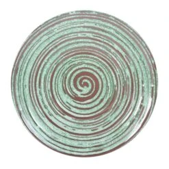 EGS B399106-SDG Stardust Green 10.5" Round Plate - 6 / CS