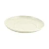 FOH DCS047BEP23 Kiln Vanilla Bean 6" Porcelain Saucer - 12 / CS