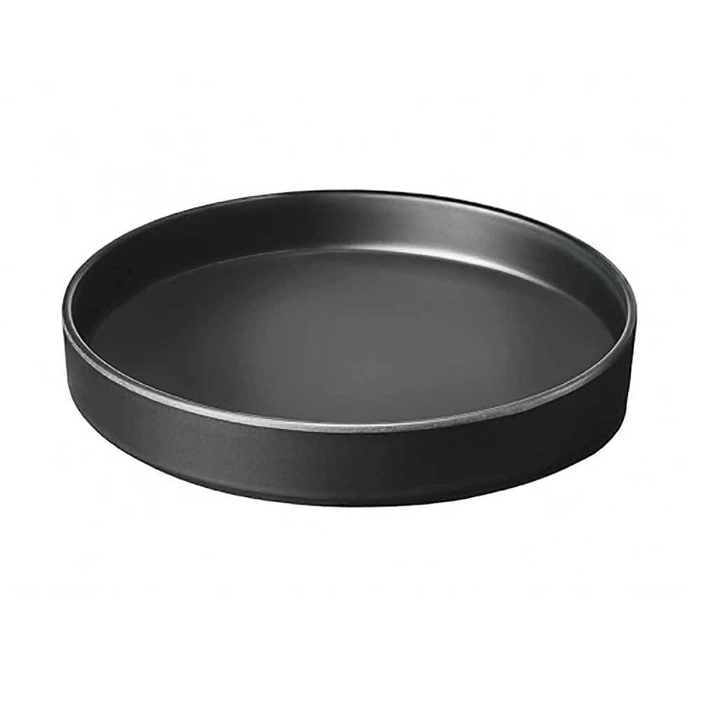 Cal-Mil 22013-10-13 Hudson Black 10" Melamine Bowl - 6 / CS 3 Cal-Mil 22013-10-13 Hudson Black 10" Melamine Bowl - 6 / CS