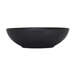 Cal-Mil 22329-8-13 Sedona Black 7-3/4" Melamine Bowl - 6 / CS