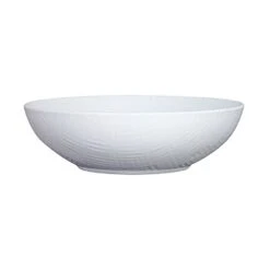 Cal-Mil 22329-8-15 Sedona White 7-3/4" Melamine Bowl - 6 / CS