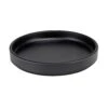 Cal-Mil 22026-8-13 Hudson Black 8.25" Low Rim Plate - 6 / CS -Libbey Kitchenware Store 6105198