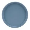 Cal-Mil 22026-8-111 Hudson Stone Blue 8.25" Low Rim Plate - 6 / CS