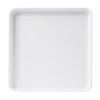 Cal-Mil 22025-11-15 Hudson White 11" Square Plate - 6 / CS