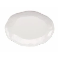 Cal-Mil 22306-912-103 Marin Ivory 12 X 9" Platter - 6 / CS