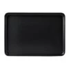 Cal-Mil 22025-13-13 Hudson Black 13 X 9.5 Rectangle Platter - 6 / CS -Libbey Kitchenware Store 6105253