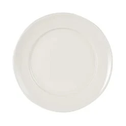 Tuxton WEA-090 Columbia Eggshell Round 9" Plate - 24 / CS