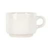 Tuxton WEM-1204 Columbia 12 Ounce Latte Mug - 24 / CS -Libbey Kitchenware Store 6105581