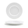 FOH DAP073WHP23 Monaco White Wide Rim 5" Plate - 12 / CS -Libbey Kitchenware Store 6105792