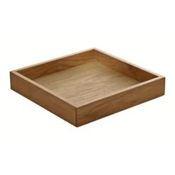 Playground P418900 Oak 7" Square Display Box