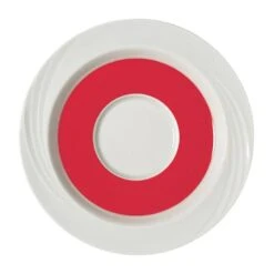 Schonwald 9187130-62932 Donna Wht 6.5 In Saucer W/ Red Band - 12 / CS