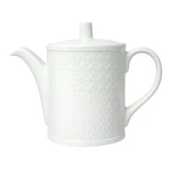 Steelite 1403X0140 White Bead Accent 16 Ounce Beverage Pot - 6 / CS