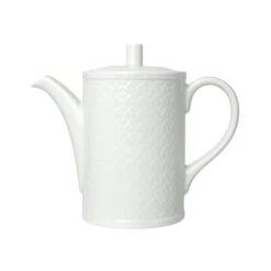 Steelite 1403X0139 White Bead Accent 21 Ounce Beverage Pot - 6 / CS