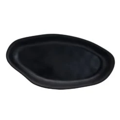 Delfin 7000DD003 Marisol Black 2.75 Quart Antipasto Bowl - 6 / CS
