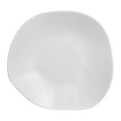 Delfin 7008DD006 Marisol White 15.5 X 15 Melamine Platter - 6 / CS