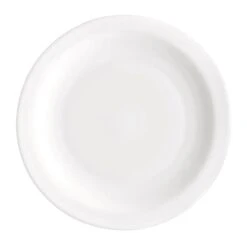 Bormioli Rocco 49205Q963 Careware White 7-5/8" Plate - 24 / CS