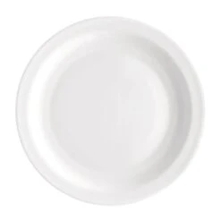 Bormioli Rocco 49205Q965 Careware White 9-1/4" Plate - 24 / CS