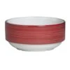 Steelite 11140121 Freedom Red Stackable 10 Ounce Soup Cup - 36 / CS