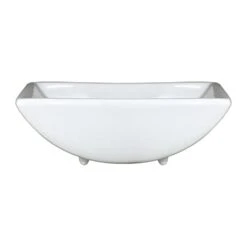 Int'l Tableware FA-419 3.5 Ounce Rectangle Scooped Bowl - 24 / CS