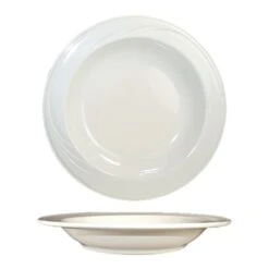 Int'l Tableware Y-3 York American White 16 Ounce Soup Bowl - 12 / CS