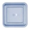 BauscherHepp 41.8006.2200 Blue 4.7 X 4.7" Airflow Lid - 30 / CS -Libbey Kitchenware Store 6107576
