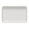 BauscherHepp 565818 Airflow White 7.3 X 4.8" Platter - Dozen -Libbey Kitchenware Store 6107586