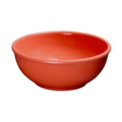 EGS D634B-SC Rio Spring Coral 28 Ounce Melamine Soup Bowl - 6 / CS