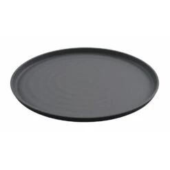 G.E.T. RO-1410-GRM/BKM Roca Matte Gray/Black 14 X 10 Platter - 6 / CS