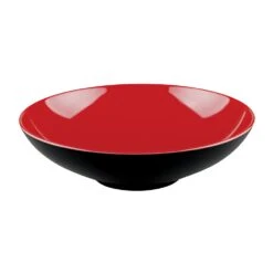Elite Global Solutions JW92T-BR Karma Red/Black 44 Ounce Bowl - 6 / CS