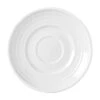 Syracuse China 999001500 Galileo 6" Lunar White Saucer - 36 / CS -Libbey Kitchenware Store 6108242