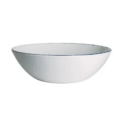 Steelite 7068MM313 Blue Dapple 15 Ounce Melamine Coupe Bowl - 12 / CS