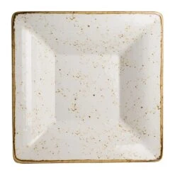 Steelite 68A632EL866 Craft White 5 Quart Square Serving Bowl - 3 / CS