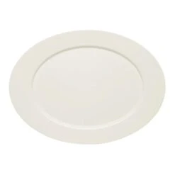 BauscherHepp 692038 Purity 15 X 11" Oval Platter W/ Rim - 6 / CS