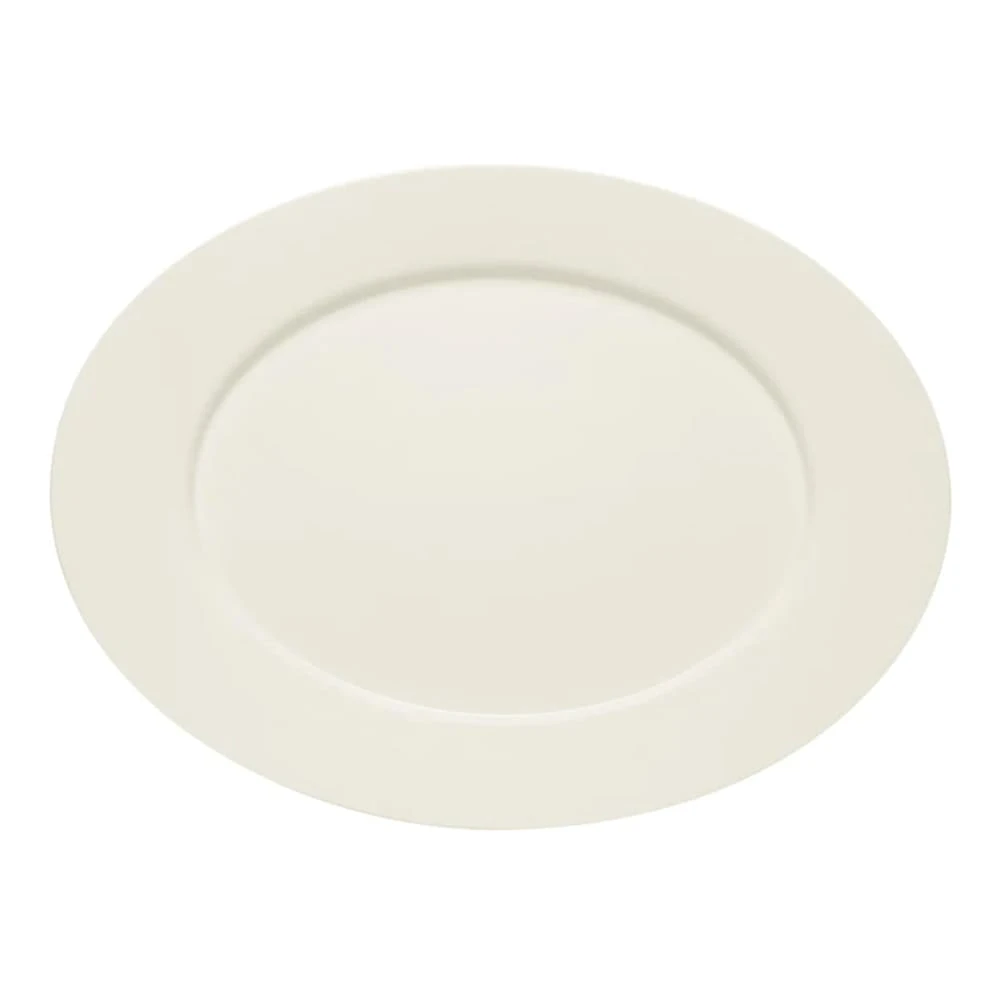 BauscherHepp 692033 Purity 13 X 9.6 In Oval Platter With Rim - 12 / CS 3 BauscherHepp 692033 Purity 13 X 9.6 In Oval Platter With Rim - 12 / CS