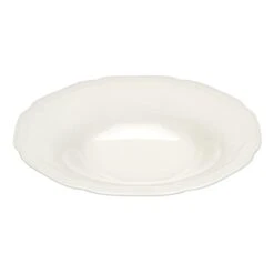BauscherHepp 531370 Create White 7.9" Deep Plate - 24 / CS
