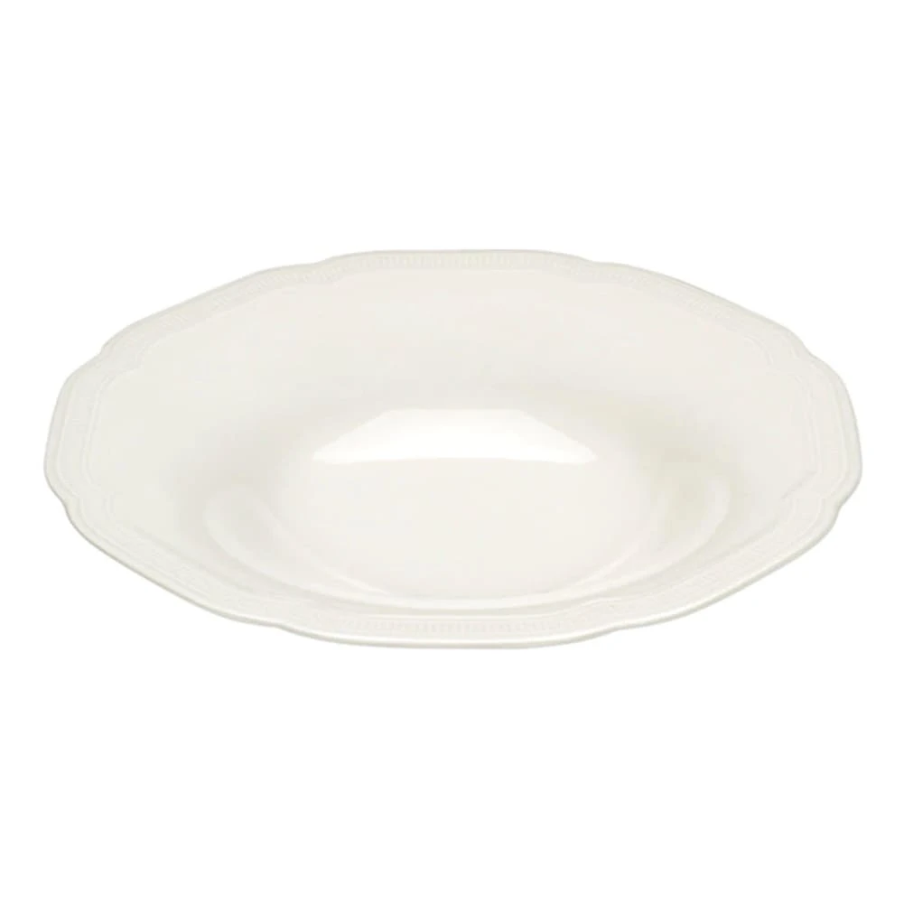 BauscherHepp 531370 Create White 7.9" Deep Plate - 24 / CS 3 BauscherHepp 531370 Create White 7.9" Deep Plate - 24 / CS