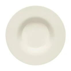 BauscherHepp 690124 Purity 9.3" Plate With Rim - 24 / CS