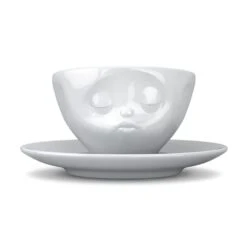 BauscherHepp 145008 Tassen Wh Embossed Kiss Face 3.3 Oz Bowl - 36 / CS