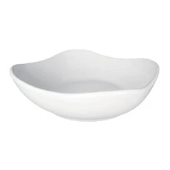 Hall China HL12120AWHA White 42 Ounce Square Bowl - 12 / CS