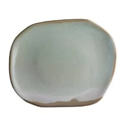 Steelite 6163RG146 Tan Forager Stoneware 9.5 X 7.5 In Plate - 12 / CS