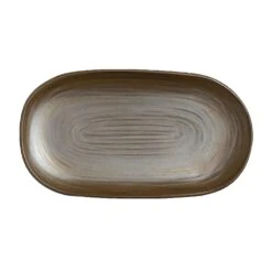 Folio 6965E6163 Patina Bronze 13" X 7" Platter - 12 / CS