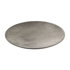 Playground P011217-060543 Grey Brush 6-3/5" Coupe Plate - 6 / CS