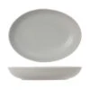 Tuxton China VGB-350Y Zion Matte Gray Embossed 35 Ounce Bowl - 12 / CS -Libbey Kitchenware Store 6110695