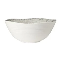 Steelite 7194TM044 Pompeii Stone 256 Ounce Melamine Bowl - 4 / CS