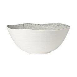 Steelite 7194TM042 Pompeii Stone 128 Ounce Melamine Bowl - 8 / CS