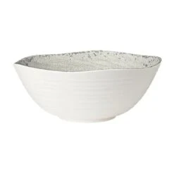 Steelite 7194TM040 Pompeii Stone 76 Ounce Melamine Bowl - 12 / CS