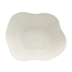 Delfin 7002DD014 Marisol Sand Shell 12 Quart Salad Bowl - 4 / CS