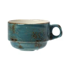 Steelite 11300217 Slimline Craft Blue 7 Ounce Cup - 36 / CS
