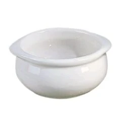 Diversified Ceramics DCI12BW White 10 Oz. Onion Soup Bowl 24 / CS