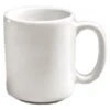 Diversified Ceramics DCI108W White 10 Oz. Houston Coffee Mug 24 / CS -Libbey Kitchenware Store 611293